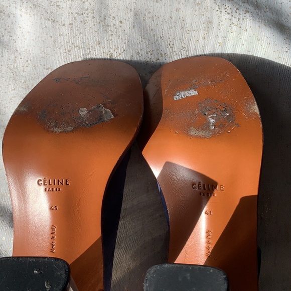 Authentic Celine suede bam bam heels - Picture 9 of 13